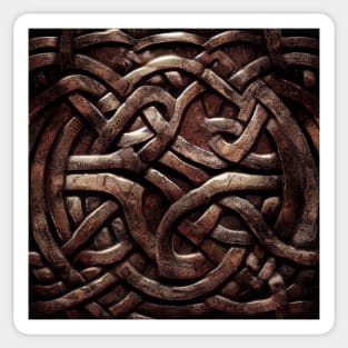 Traditional Celtic pattern, model 23 Sticker